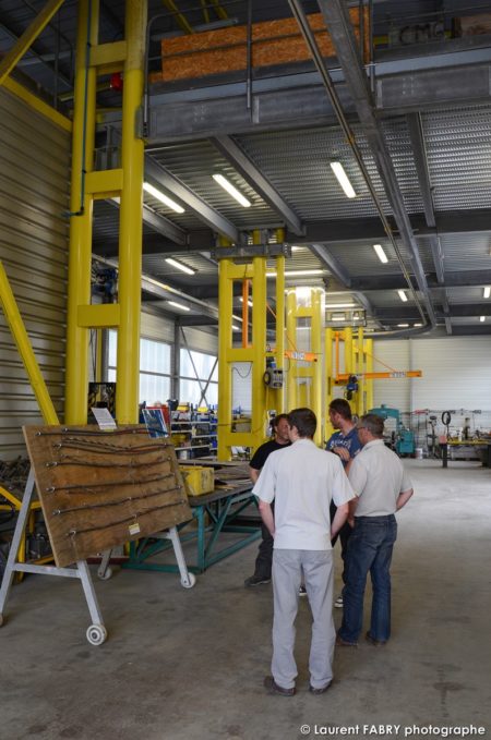 photographe événementiel à Albertville : visite des ateliers et présentations des différents types de câbles