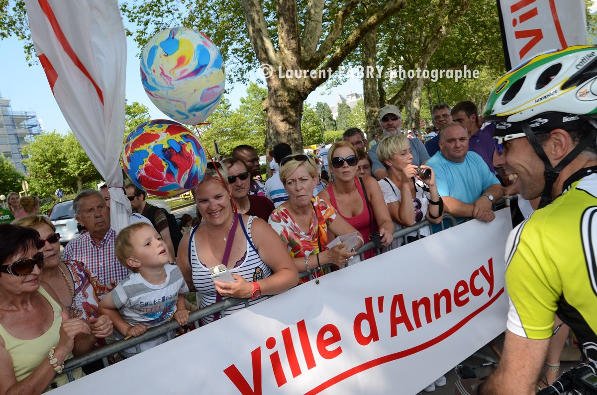 photographe épreuve cyclo à Annecy : le public