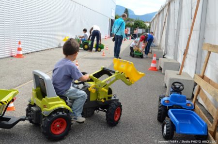 photographe événementiel : espace de jeu pour les enfants sur la Foire de Savoie