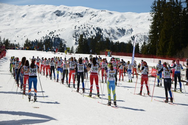 Photographe de ski nordique en Savoie