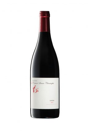 bouteille de vin de Savoie (Domaine Giachino) photographiée par un photographe