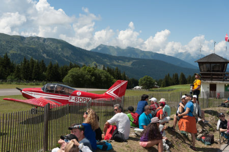 Photographe tourisme sur un meeting aérien : Méribel Air show 2016