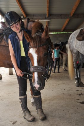 Photographe équin professionnel en Haute Savoie, à l'Ecole d'Equitation de Peillonnex