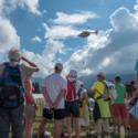 Photographe Tourisme Sur Un Meeting Aérien Dans Le Ciel Des 3 Vallées