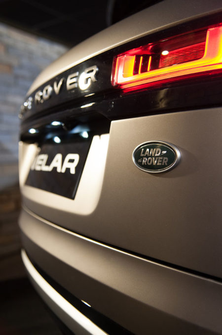 Photographe événementiel à Courchevel : détail de la nouvelle Land Rover