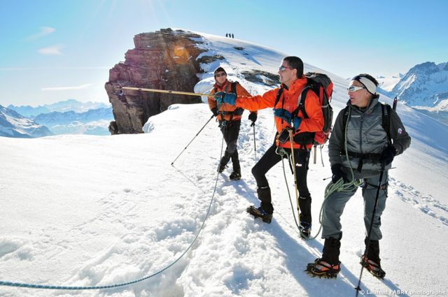 photographe outdoor dans les Alpes : au sommet de la pointe de la Réchasse
