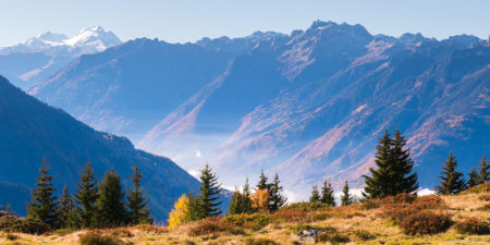 Photographe En Décoration De Bureaux Dans Les Alpes : La Maurienne Depuis Montsapey