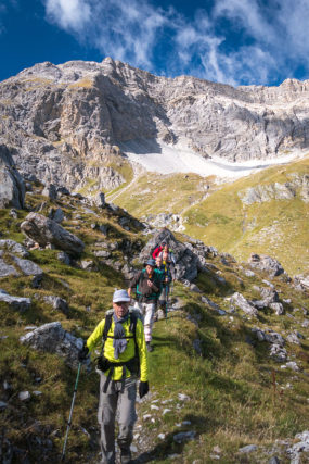 Photographe sport de montagne outdoor en Vanoise : sous l'Alliet