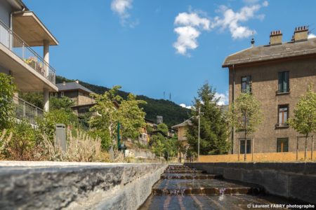Reportage photo sur des aménagements urbains en vallée de Maurienne