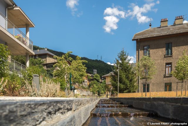 Reportage photo sur des aménagements urbains en vallée de Maurienne