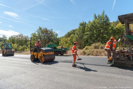 Reportage photographe professionnel BTP Rhône-Alpes : Colas