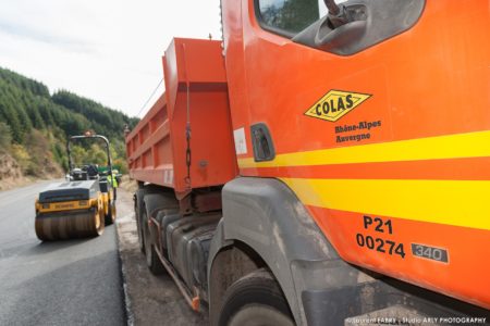Reportage photographe professionnel BTP Rhône-Alpes : Colas