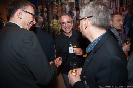 Photographe événementiel à Chambéry : apéritif au centre des congrès Le Manège