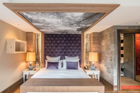 Photographe professionnel chalet : une chambre