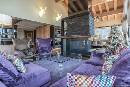 Photographe chalet à Courchevel pour un chalet de luxe