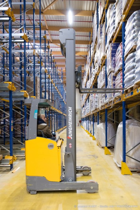 Entrepôt logistique agroalimentaire en Auvergne Rhône Alpes