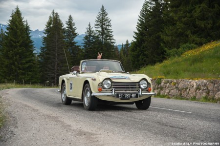 Reportage Photo Professionnel Rallye Automobile Dans Les Alpes