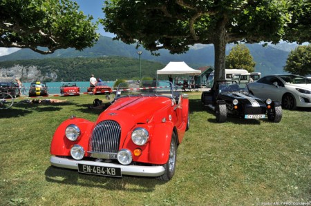 Reportage photo rallye automobile à Annecy