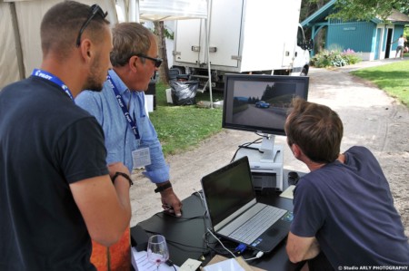 Reportage photographe rallye automobile au lac d'Annecy