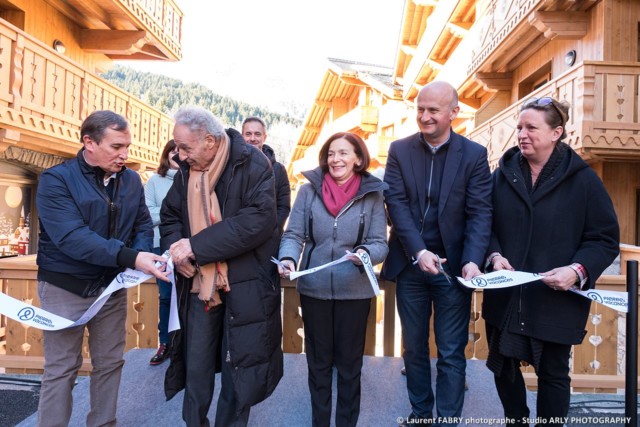 Photographe événementiel inauguration : résidence de tourisme dans les Alpes