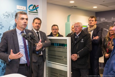 Inauguration D'agence Dans Les 3 Vallées (Saint-Martin-de-Belleville)