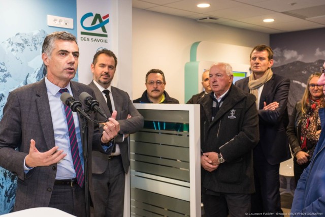 Inauguration d'agence dans les 3 Vallées (Saint-Martin-de-Belleville)