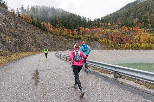 Photographe trail running Tarentaise