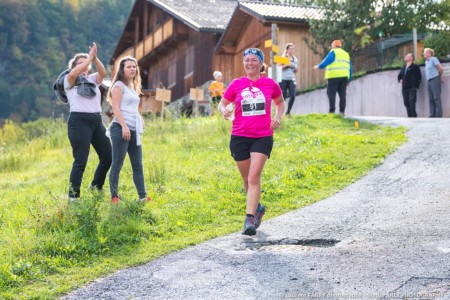 Pendant La Course Sur L'EDF Trail Des Vallées D'Aigueblanche