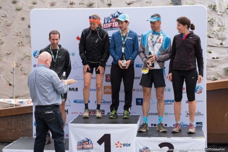 Podium Du 1er EDF Trail à Aigueblanche (2019)