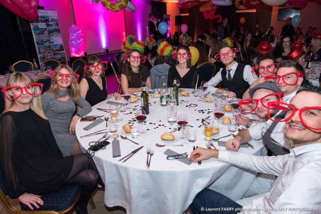 Table soirée gala séminaire entreprise