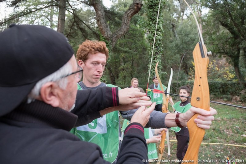 Cours de tir à l'arc