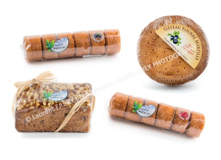 Photographe Packshot Produits Alimentaires : 4 Gateaux