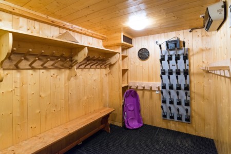 ski room chalet en Vanoise