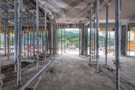 Chantier Alp Hotel, Saint-Martin-de-Belleville : Une Forêt D'étais !