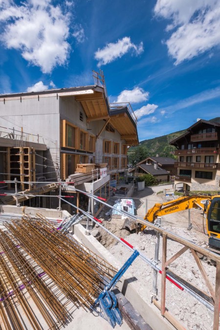 Chantier Alp Hotel, Saint-Martin-de-Belleville (73)