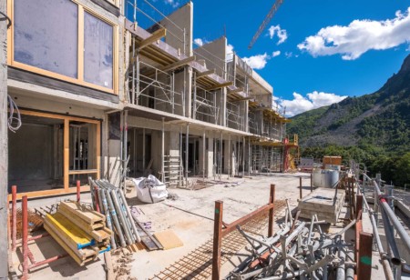 Chantier Alp Hotel, Saint-Martin-de-Belleville (Savoie)