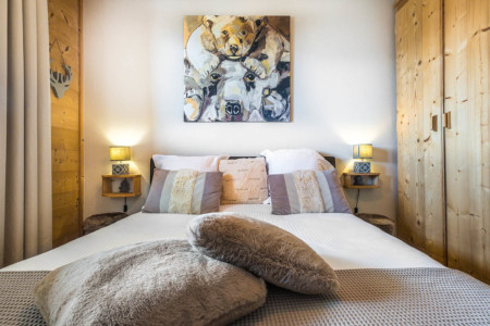 Photographe immobilier en Maurienne : chambre parents