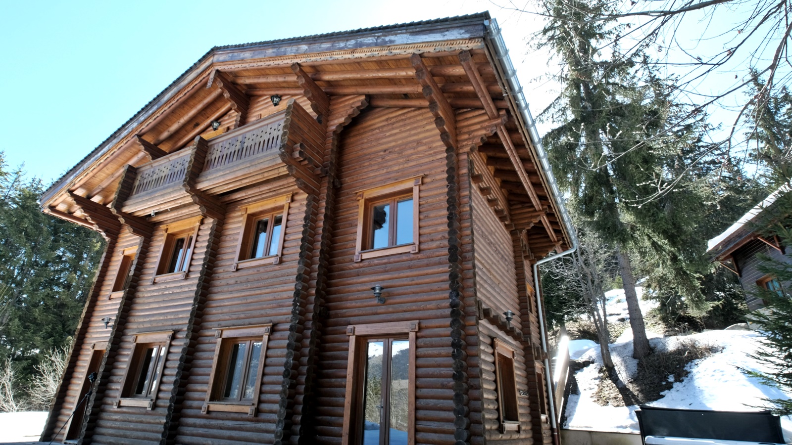 Chalet Le Panda, vidéo drone à Courchevel