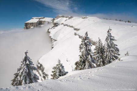 Les Falaises Du Mont Margériaz, Petite Station De Ski Du Massif Des Bauges