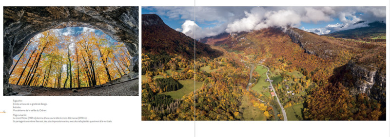 La vallée du Chéran, dans le massif des Bauges