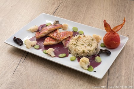 Plat De Poissons (rougets), Hôtel Les Essarts, Valloire