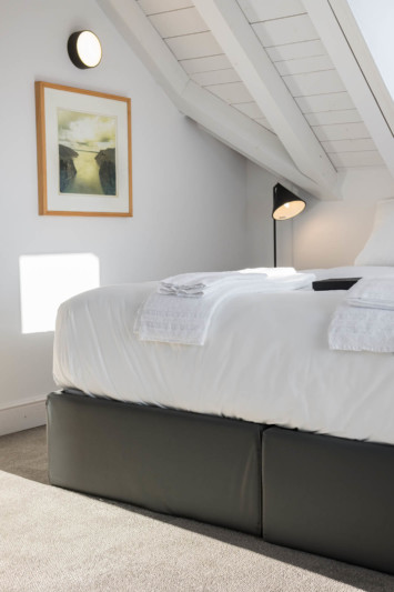 Popalp, hôtel à l'Alpe d'Huez (Isère) : détail chambre appartement