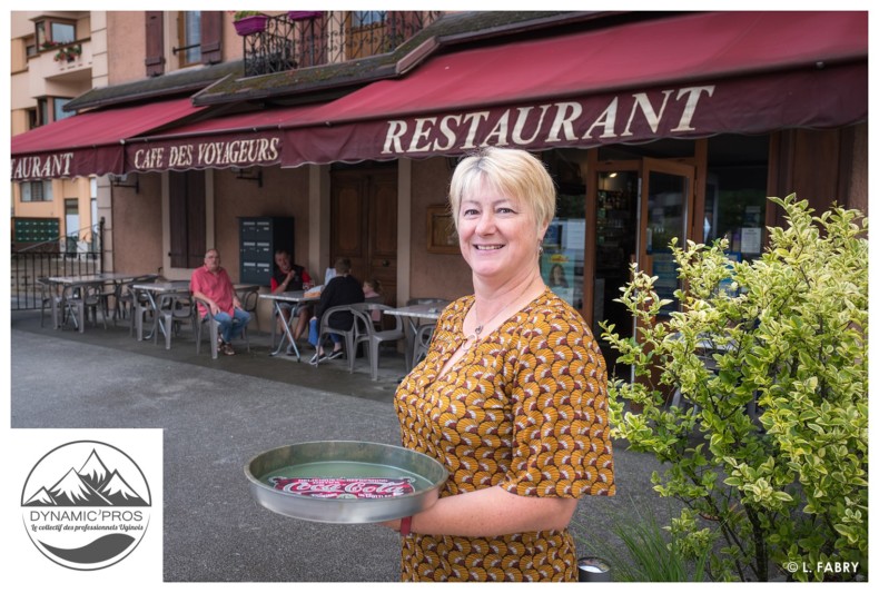 portrait d'une restauratrice en Auvergne Rhône Alpes