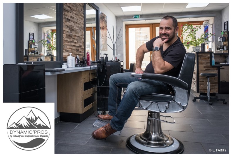 portrait d'un coiffeur en Auvergne Rhône Alpes