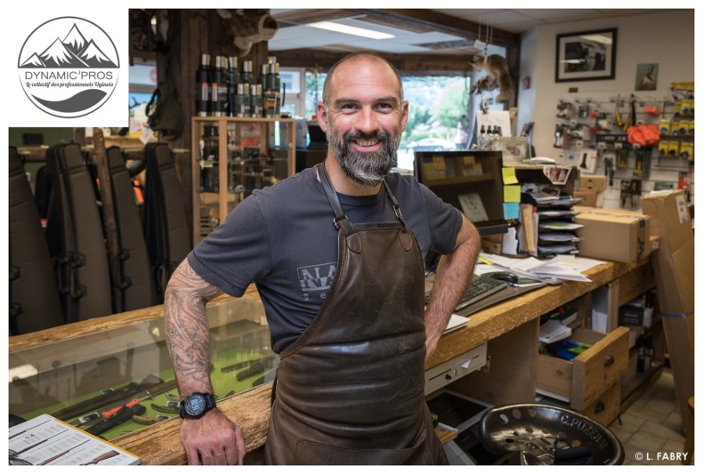 portrait d'un patron d'armurerie à Ugine