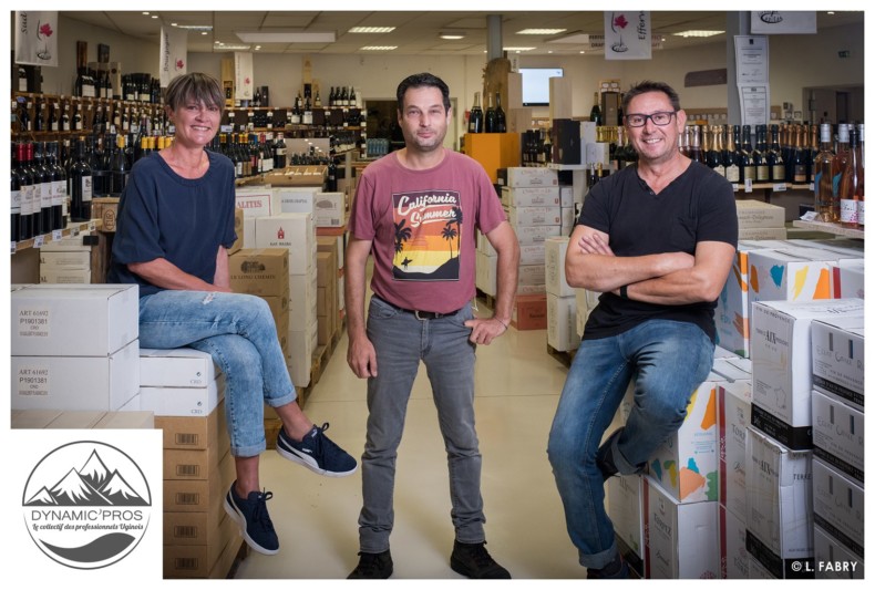 portrait d'une équipe de cavistes en Savoie (Ugine)