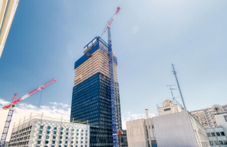 Photographe De Chantier à Lyon : La Nouvelle Tour La To-Lyon