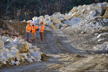 photographe de chantier en Tarentaise : conducteurs de travaux sur le chantier