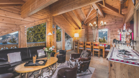 Photographe Immobilier Dans Un Chalet à Courchevel : Vue Générale