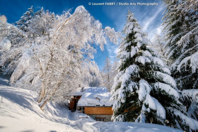 Photographe chalet premium la Plagne